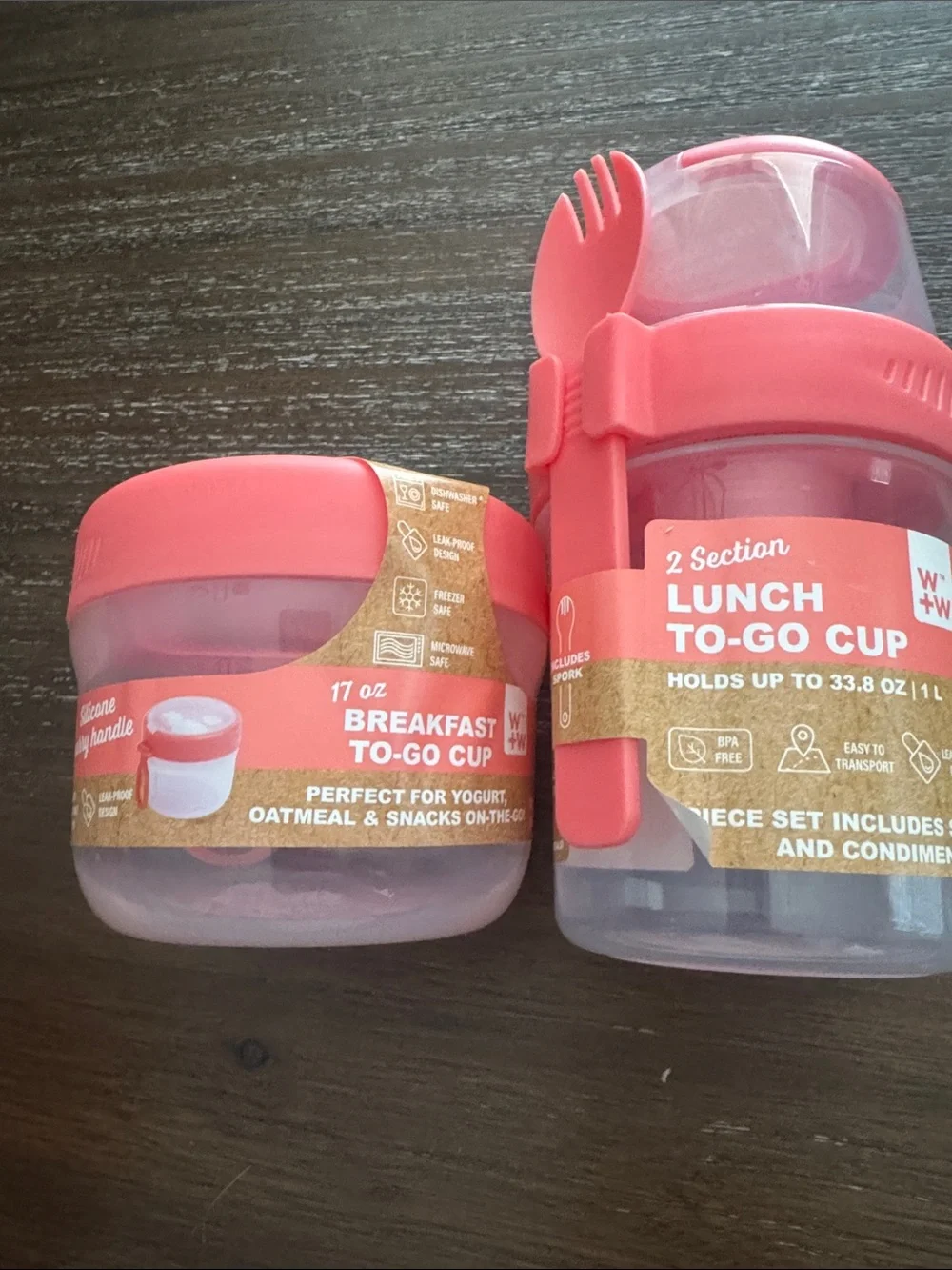 Breakfast & Lunch To-Go Cups